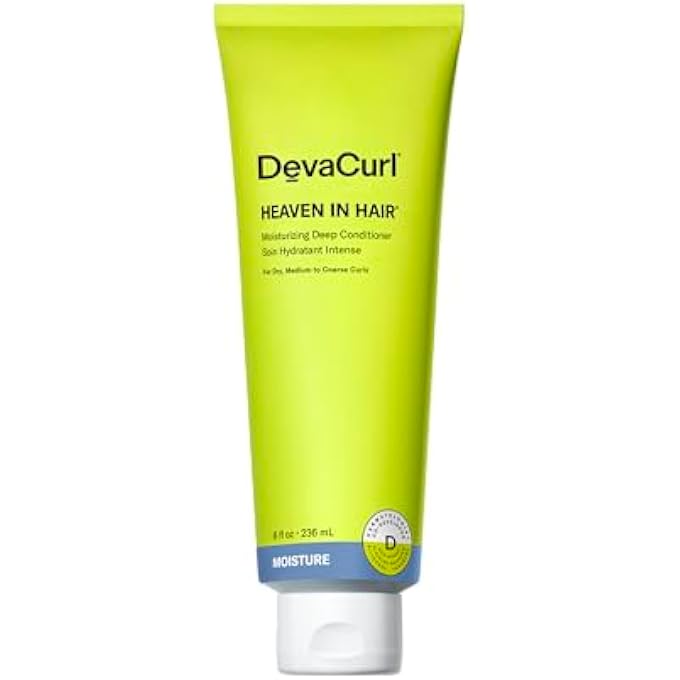 DevaCurl HEAVEN IN HAIRÂ® MOISTURIZING DEEP CONDITIONER, GREEN OASIS, 8 FL. OZ. - Image 1